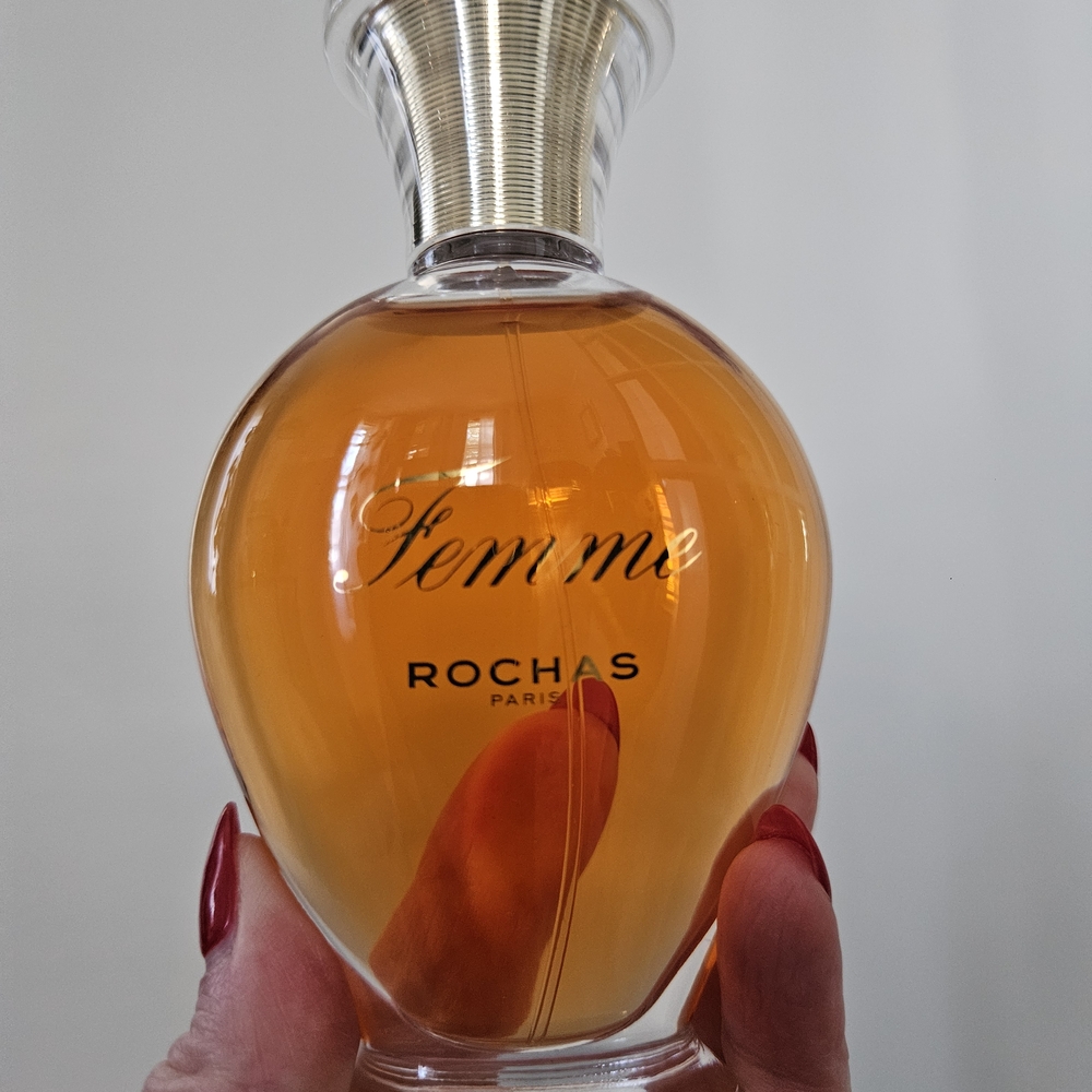 Rochas Femme EDT 100ml ✨ With Box • ~90% Full • Classic Fragrance - Picture 6 of 6